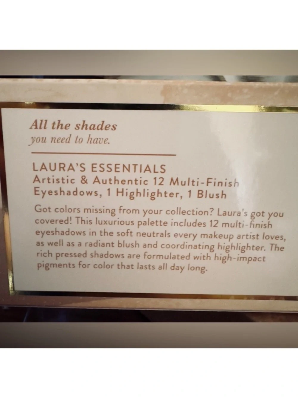 Laura Geller brand new